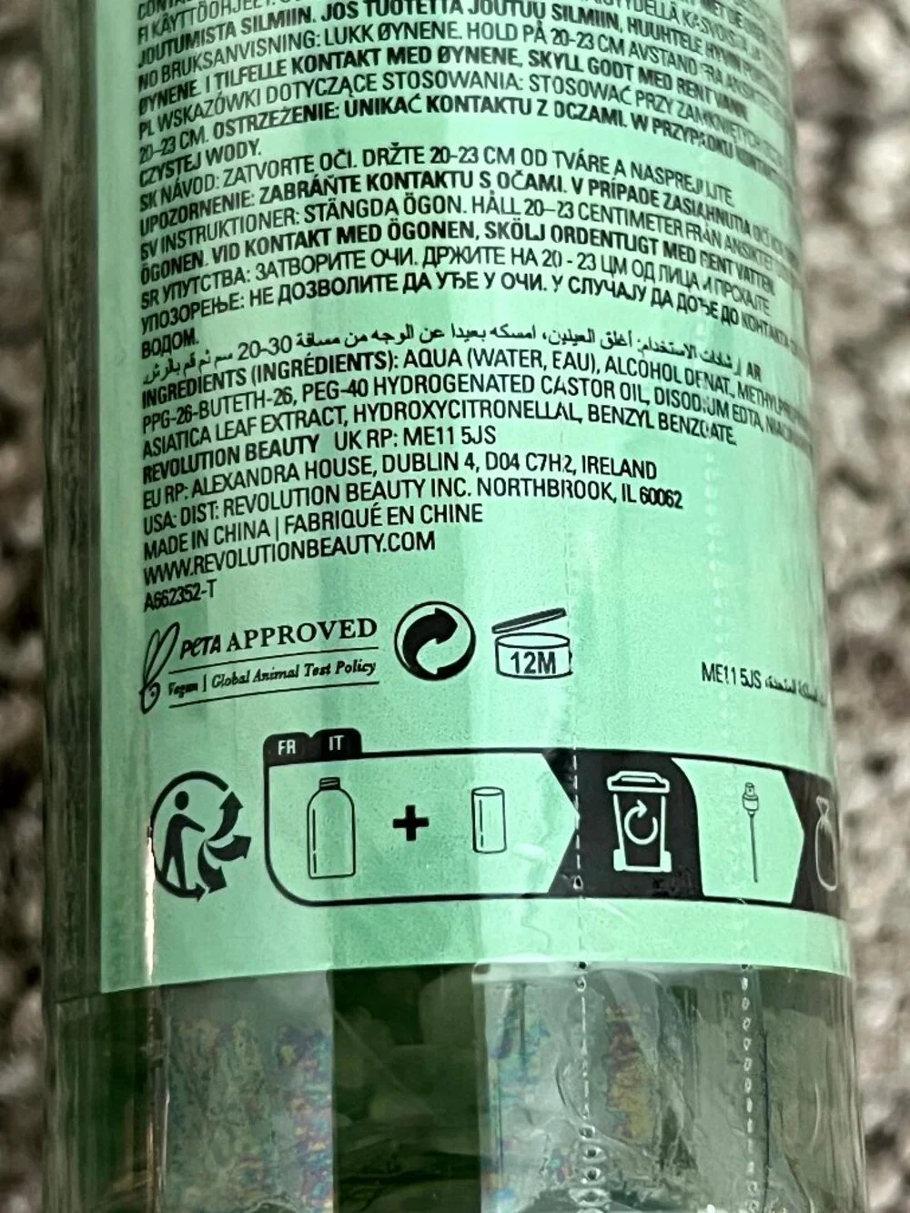 Revolution Crystal Aura Fixing Spray - Aura Fix